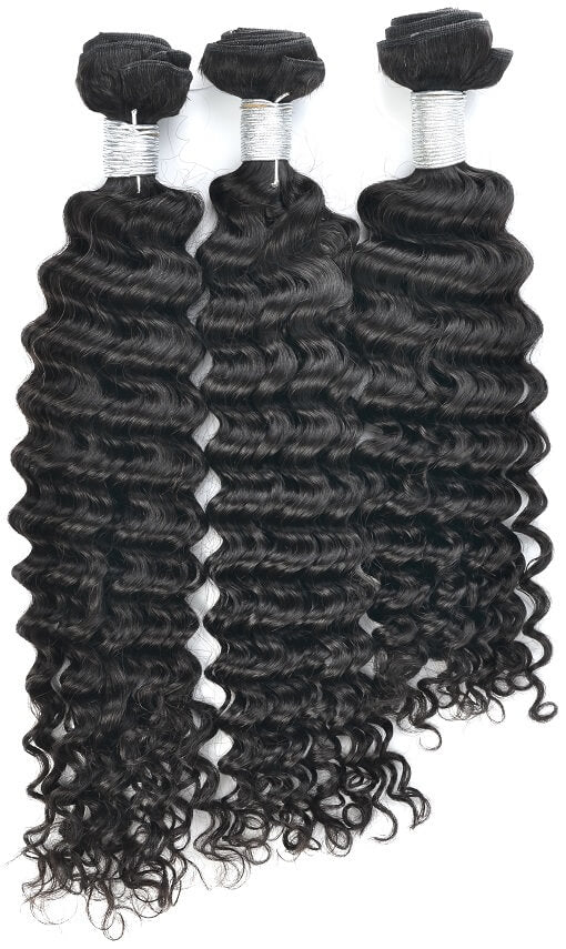 Bundle Deals 3 Pack Virgin Island Curl Hair Weave